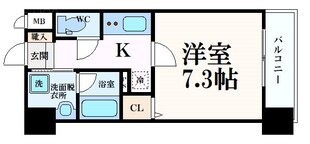 ベラジオ雅び烏丸十条Ⅱの物件間取画像